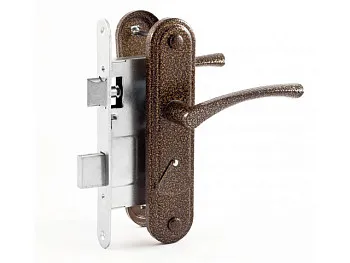 Замок врезной Омега ЗВ9.2-01 (бронза)