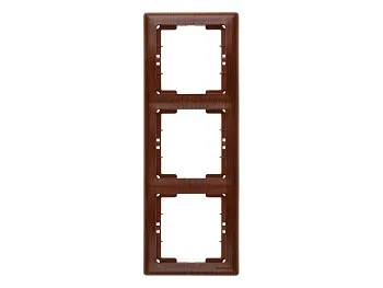 Рамка 3-ая вертикальная орех, DARIA, MUTLUSAN