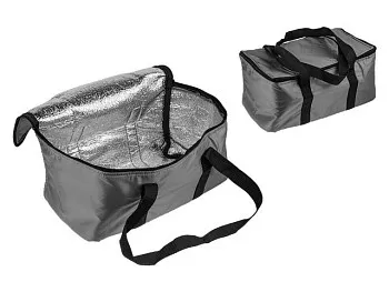 Сумка изотермическая (термосумка) 15л, серая, ТМ "Я выбрал"