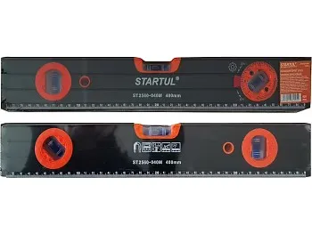 Уровень 400мм магнитный STARTUL PROFI (ST2560-040M)