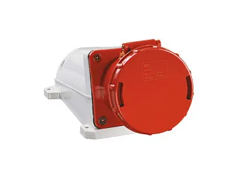 Розетка силовая 63А 380В 5 pin 3P+PE+N IP54 IEK