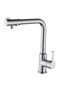 Смеситель для кухни (Lt) D35, серия TRO с краном для пит. воды, AV Engineering