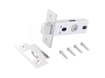 Защелка врезная межк. L45-8 CP хром 25мм АЛЛЮР