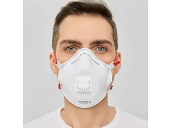 Респиратор (полумаска) SAVEX 313V формов. с клап. FFP3 (до 50 ПДК) инд. уп.