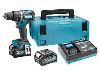 Аккум. ударная дрель-шуруповерт MAKITA XGT  HP002GD201 в кейсе