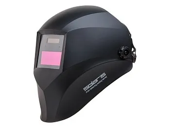 Щиток сварщика с самозатемняющимся светофильтром Solaris ASF390F (черный)