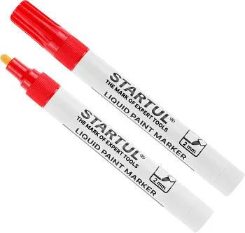 Маркер промышл. перманентный на основе жидк. краски красный STARTUL PROFI (ST4360-03)
