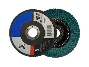 Круг лепестковый 125х22мм для металла P80 ATLAS  NORTON