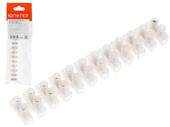 Зажим винтовой ЗВИ-20А (14мм2) 12 пар ПЭ Юпитер