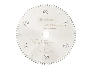 Диск пильный 254х30 мм 80 зуб. универсальный BEST FOR MULTIMATERIAL BOSCH