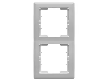 Рамка 2-ая вертикальная белая, DARIA, MUTLUSAN