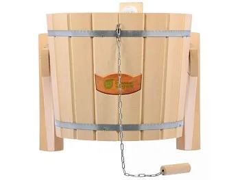 Русский душ 16 л., липа, "Банные штучки"