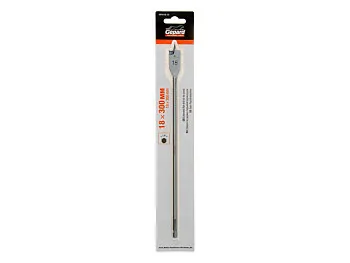 Сверло по дереву перьевое ф18х300мм удлиненное GEPARD (GP0416-18)