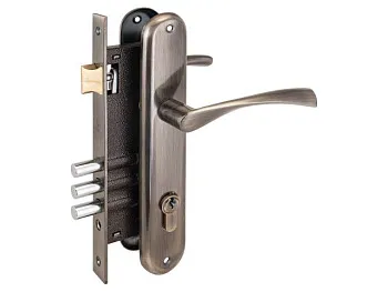 Замок врезной с/руч АЛЛЮР 0203 AB ст.бронза