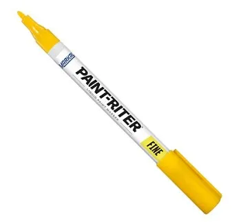 Маркер промышл. перманентный на основе жидк. краски MARKAL PAINT-RITER FINE ЖЕЛТЫЙ