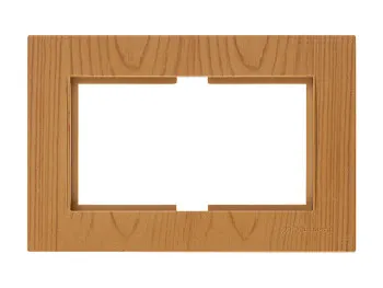 Рамка для 2-ой розетки дуб, RITA, MUTLUSAN