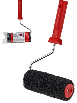 Валик для нанесения шпатлевки и штукатурки 44-180мм с ручкой 8мм STARTUL PROFI