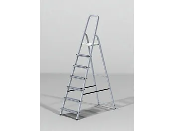 Лестница-стремянка алюм. 148 см 7 ступ. 5,2кг PRO STARTUL (ST9940-07)
