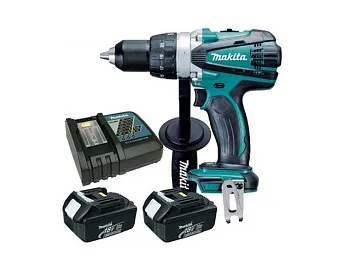 Аккум. дрель-шуруповерт MAKITA LXT DDF 458 RFE в чем.
