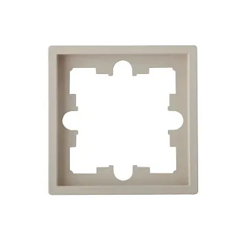 Рамка 1-местная песочная, Carre, BYLECTRICA