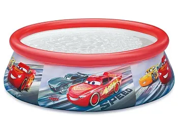 Надувной бассейн Easy Set Тачки, 183х51 см, INTEX