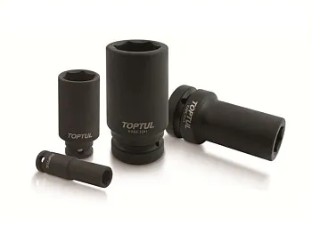 Головка ударн. 1" 36мм 6гр. глубокая TOPTUL