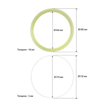 Ремонтный комплект цилиндра гидравлического пресса Хорекс Авто HZ 01.1.100EJ