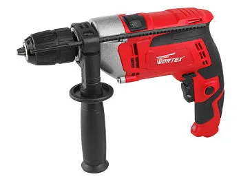 Дрель ударная WORTEX DS 1611 в кор. 950 Вт, 1 скор, 30 мм в дер., быстрозажимной патрон 13 мм