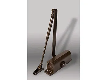 Доводчик дверной гидравлический NOTEDO DC-060-I (20-60кг) коричн.