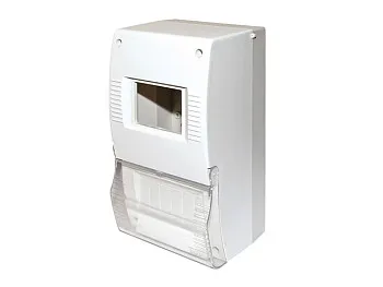 Щиток квартирный ЩК 26-003 2-6 модулей DIN с дверкой IP20 TDM