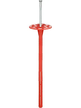 Дюбель для теплоизоляции 10х220 мм с металлич. гвоздем (30 шт в дой-паке) STARFIX