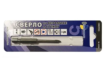Сверло по кафелю/стеклу 5 мм Trio-Diamond