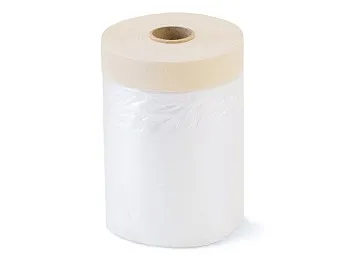 Пленка защитная с бумажной клейкой лентой 55смх33м COLOR EXPERT