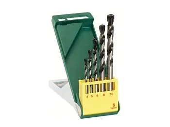 Набор сверл по бет. 5шт 4-10мм