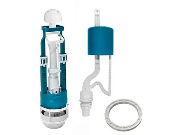 Арматура с переходной опорой белая кнопка, ниж.подводка, ИнкоЭр