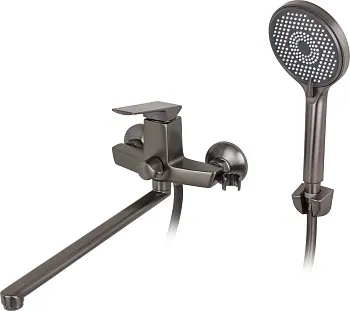 Смеситель для ванны (Lt) D35, серия Lily антрацит, a-five