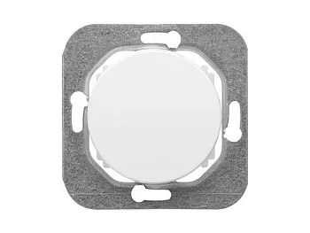 Выключатель 1 клав. (cкрытый, 10А) белый, Прованс, Bylectrica