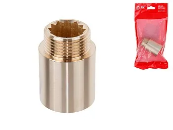 Удлинитель 1" вн.-нар. х 40 мм, AV Engineering (инд. упак.)