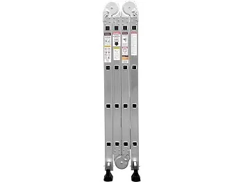 Лестница алюм. многофункц. 4х4 ступ. (стрем.-228см, лестн.-460см) 13кг STARTUL (ST9732-04)