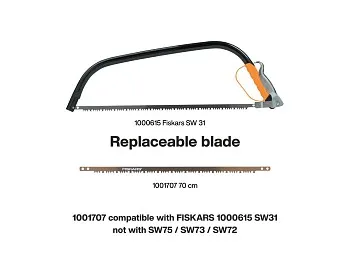 Лезвие запасное для лучковой пилы 24" FISKARS