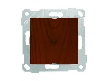 Заглушка (скрытая, без рамки) орех, RITA, MUTLUSAN