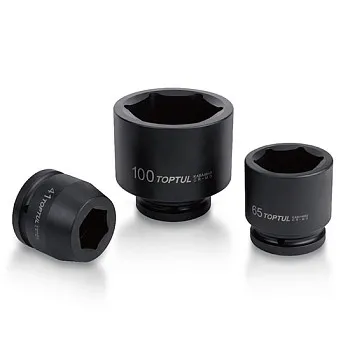 Головка ударн. 1-1/2" 90мм 6гр. TOPTUL