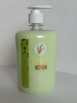 Крем-мыло жидкое с экстрактом подорожника 600 мл