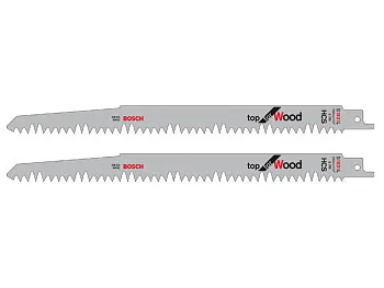 Пилка сабельная по дереву S 1531 L (2 шт.) BOSCH