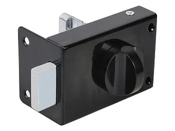 Замок накладной ЗН1 (черный)