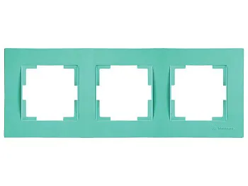 Рамка 3-ая горизонтальная зеленая, RITA, MUTLUSAN