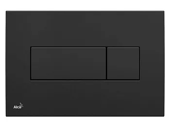 Кнопка управления для систем инсталляций (черная), Alcaplast