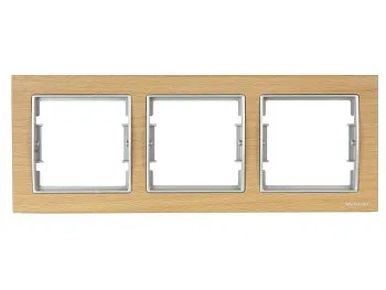 Рамка 3-ая горизонтальная дерево бук ELITRA, MUTLUSAN