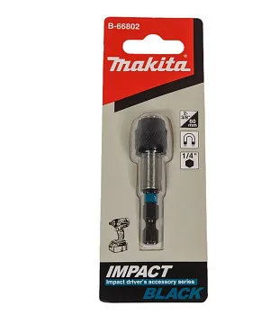 Магнитный держатель с зажимным патроном Impact Black 60 мм MAKITA