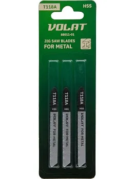 Пилка лобз. по металлу T118А (3 шт.) ВОЛАТ